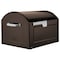 Architectural Mailboxes Mailbox, Rubbed Bronze, Post Mount, Extra Large 950020RZ - alternate 1